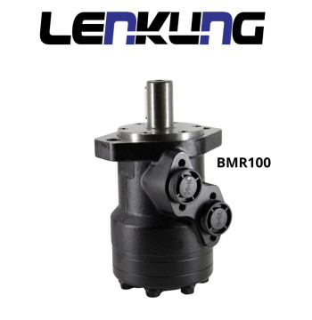 MOTOR HIDR. OMR100CC EJE LISO CHAVETADO 1"