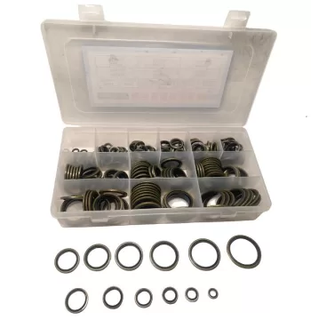 KIT ARANDELA CON ORING 6-30 / 245PCS