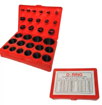 KIT ANILLO ORING MILIMETRICO ROJO 382PCS