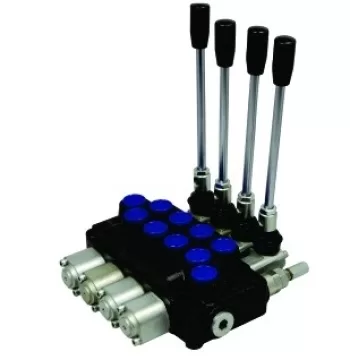 COMANDO HIDR.MONOBLOCK 4 PALANCAS-60L