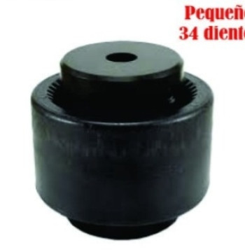 ACOPLAMIENTO FLEXIBLE PEQUEÑO COMPLETO 34 DIENTES