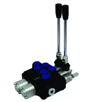 COMANDO HIDR.MONOBLOCK 2 PALANCAS-60L