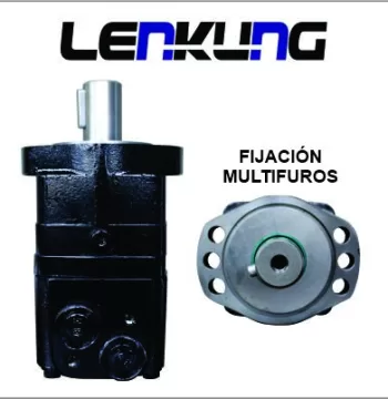 MOTOR HIDR. OMS100CC EJE 32MM LISO CHAVETADO