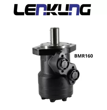 MOTOR HIDR. OMR160CC EJE LISO CHAVETADO 1"