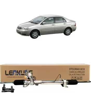 CAJA DE DIRECCIÓN HIDRÁULICA TOYOTA COROLLA/ ALTIS/ AE121 2001 2002 2003 2004 2005 2006 2007