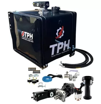 KIT HIDRAULICO SEMIRREBOQUE P/PISO MOVIL C/TANQUE LATERAL 180L